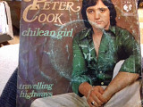 Peter Cook. chilean girl /travelling highways 1977 poker hol 7" 45prm