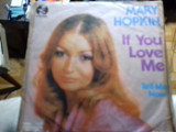 Mary Hopkin.if you love me/tell me 1976 rca gema vg++