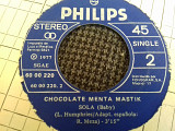 Chocolate menta mastik. mucho. ./sola 1977 Philips espana 7"