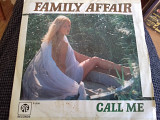 Family Affair. call me/love hustle 1978 pye. Espana 7" 45prm