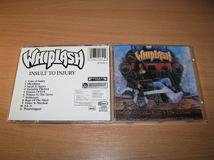 WHIPLASH - Insult To Injury (1989 Roadracer 1st press)
