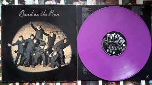 WINGS ( PAUL McCARTNEY ) BAND ON THE RUN ( APPLE 2C062 05503 A/B ) PINK VINYL HOLLAND