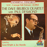 The Dave Brubeck Quartet With Paul Desmond – N.Y.C., Carnegie Hall, February 22, 1963 France NM