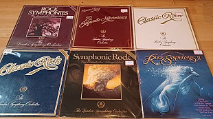 The London Symphony orchestra =Rock symphonies=лот 6 шт