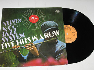 Пластинка Stivin & Co Jazz System ‎– Five Hits In A Row / Иржи Стивен и его джазовая система (ламина