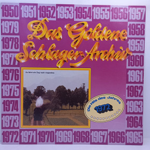 Various – Das Goldene Schlager-Archiv (Die Hits Des Jahres 1972) LP 12" (Прайс 48069)