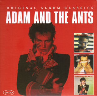 CD диск Adam and The Ants - Original Album Classics 3CD (8718627235737)
