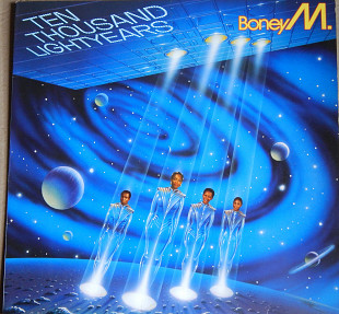 Boney M. – Ten Thousand Lightyears (Hansa – 206 200, Germany) Poster NM-/NM-
