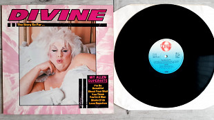 DIVINE THE STORY SO FAR … ( PROTO 250-07-075 A2/B2 ) STICKER 1984 GERMANY