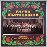 Ансамбль Лтава, Народний Хор Калина - Барви Полтавщини - 1987. (LP). 12. Vinyl. Пластинка. Rare.