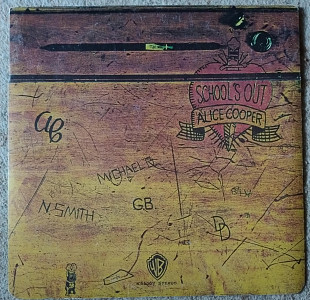 Alice Cooper 72 "School's Out" UK Vinyl Nm-