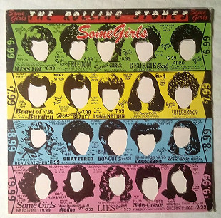 The Rolling Stones 78 "Some Girls" UK Vinyl Nm-