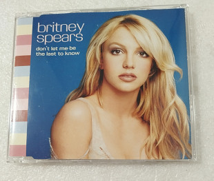 Maxi-Single BRITNEY SPEARS 2001 Don't Let Me Be The Last To Know (EU)