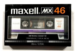 Аудіокасета Maxell MX 46 Type IV Metal position cassette касета