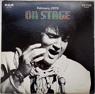 ELVIS PRESLEY On Stage (February, 1970) LP VG/VG+