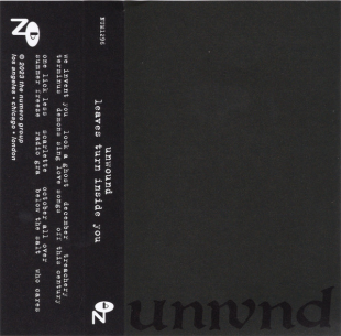 Аудіокасета Unwound - Leaves Turn Inside You (825764129688)