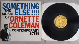 ORNETTE COLEMAN SOMETHING ELSE !!!! ( CONTEMPORARY 68.619 ) 1984 REISSUE 1958 FRANCE