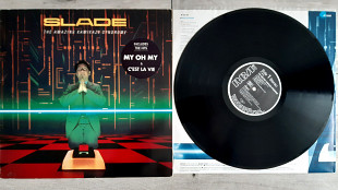 SLADE THE AMAZING KAMIKAZE SYNDROME ( RCA PL70116 A1/B1 ) STICKER 1983 GERMANY