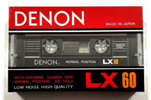 Аудіокасета DENON LX 60 Type I Normal position cassette касета