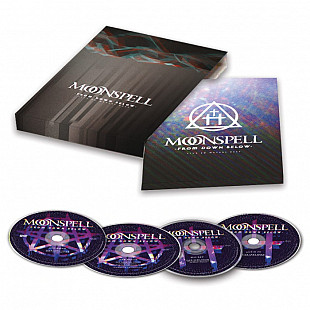 MOONSPELL - From Down Below - Live 80 Meters Deep - A5 Digipak CD + DVD + Blu-Ray