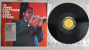 JOHN COLTRANE THE LAST TRANE ( PRESTIGE OJC-394 / P - 7378 ) 1989 REMASTERED , STICKER 1958 US