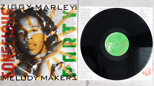 ZIGGY MARLEY & THE MELODY MAKERS ( REGGAE ) CONSCIOUS PARTY ( VIRGIN 208 930 A2/B3 ) 1988 GERMAN