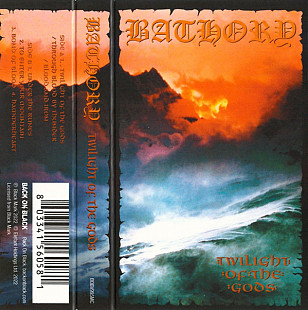 Bathory ‎– Twilight Of The Gods (MC, UK)