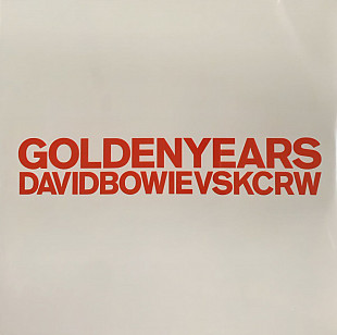 David Bowie Vs KCRW – «Golden Years» 12", 45RPM, Single