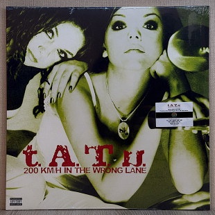 Вінілова платівка t.A.T.u. – 200 Km/H In The Wrong Lane 2002 (Тату) (Green/Gold) НОВА