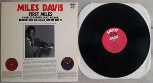 MILES DAVIS FIRST MILES ( SAVOY JAZZ SJL 1196 ) REMASTERED 1988 US