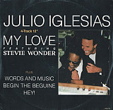 Julio Iglesias Featuring Stevie Wonder – My Love Maxi Single 12 45rpm