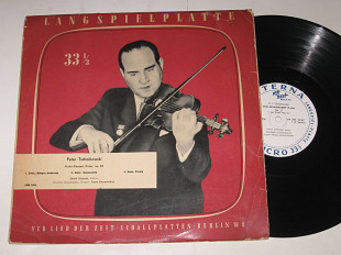 Пластинка Tschaikowski, Oistrach, Dresdner Staatskapelle, Konwitschny – Violin-Konzert / Чайковский