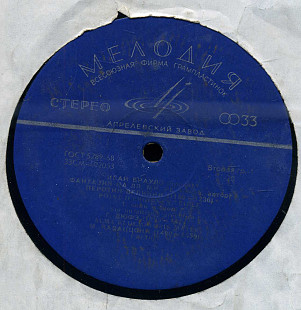 ИСАЙ БРАУДО (орган) 33СМ---02053_54 USSR