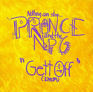 Prince And The New Power Generation – Gett Off 1991 , Made in UK, NM