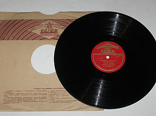 Пластинка (78 об) Андрей Иванов - ДИВЛЮСЬ Я НА НЕБО * ОЙ ТИ, ДІВЧИНО ансамбль народных инструментов