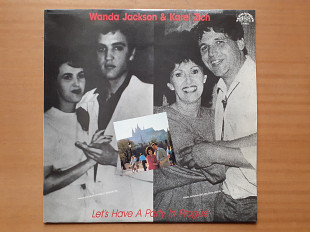 Виниловая пластинка LP Wanda Jackson & Karel Zich – Let's Have A Party In Prague (НОВАЯ)