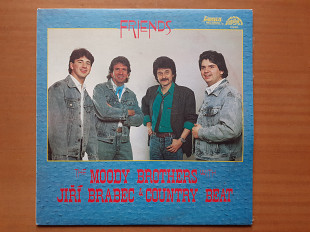 Виниловая пластинка LP The Moody Brothers With Jiří Brabec & Country Beat – Friends (НОВАЯ)