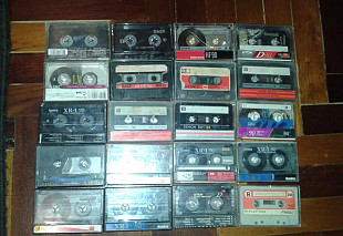 Konica, sony, tdk, toshiba, skc, basf 65 штук