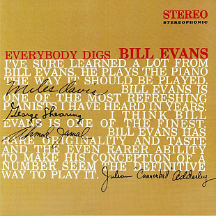 Вінілова платівка Bill Evans – Everybody Digs Bill Evans