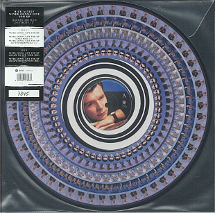 Вінілова платівка Rick Astley – Never Gonna Give You Up (2025)