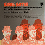 ERIK SATIE - Reinbert De Leeuw – The Early Piano Works - 3xLP Box '1980 Philips NL + Booklet - NEW