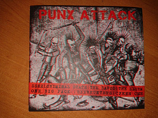 CD: Punx Attack ("Street Inf.) Hardcore, Punk _digipak_ РЕДКИЙ
