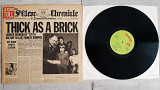 JETHRO TULL THICK AS A BRICK ( GREEN CHRYSALIS 6307 502 1Y/2Y ) NEWSPAPER COVER 1972 GER