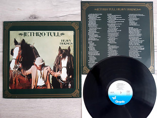 JETHRO TULL HEAVY HORSES ( CHRYSALIS 6307 622 1Y/2Y ) EMBOSSED COVER 1978 GER