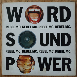Rebel MC Word Sound Power UK first press lp vinyl
