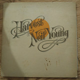 Neil Young Harvest UK first press lp vinyl poster