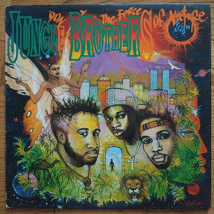 Jungle Brothers ‎– Done By The Forces Of Nature US first press lp vinyl