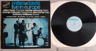 MILES DAVIS LIVE IN EUROPE ( EMBASSY EMB 31103 ) REISSUE HOLLAND
