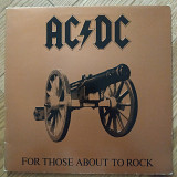 AC DC For Those About To Rock UK first press lp vinyl acdc