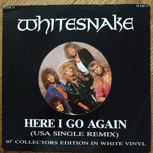 Whitesnake Here I Go Again limited edition white vinyl